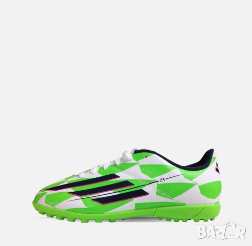 НАМАЛЕНИ!!!Футболни обувки стоножки ADIDAS F5 TF Green/White М25048 №46, снимка 2 - Футбол - 40430852