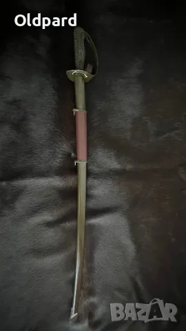 Японска сабя/меч (модел 1899) Type32, китайска сабя M65 - офицерска сабя, острие от неръждаема стома, снимка 7 - Антикварни и старинни предмети - 47785898