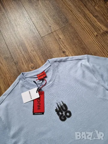 страхотна мъжка тениска HUGO BOSS размер S M L XL 2XL , снимка 5 - Тениски - 49449661