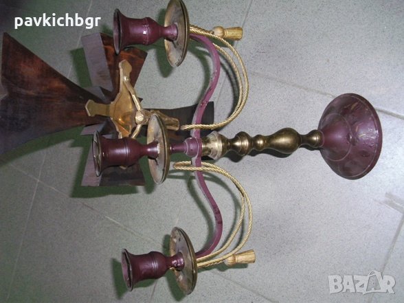 Еврейски свещник, снимка 2 - Колекции - 35948067