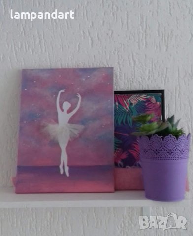 Картина Балерина за детска стая
