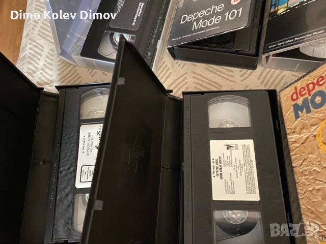 Depeche Mode VHS HIFI Колекция Оригинали., снимка 4 - Други музикални жанрове - 42374216