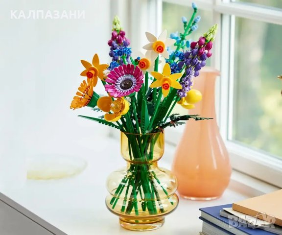 LEGO® Icons 10313 - Букет диви цветя - Wildflower Bouquet, снимка 17 - Конструктори - 44191887