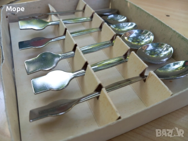 Лъжички за кафе и чай, снимка 4 - Прибори за хранене, готвене и сервиране - 51545184