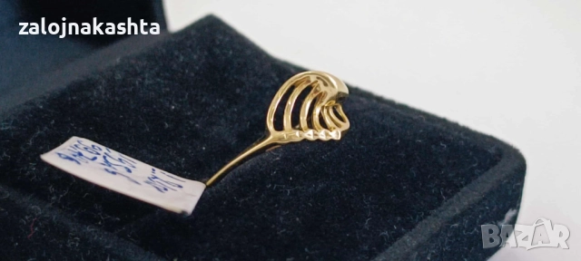 Нов Златен пръстен -1,21гр/14кр, снимка 3 - Пръстени - 52048812