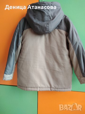 Сив пуловер, карирана ризка, елек без ръкав, сиви дънки, ватиран панталон, зимно яке Ino boy 110/116, снимка 13 - Детски панталони и дънки - 31279140