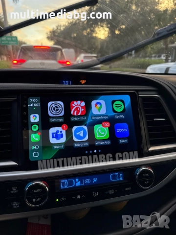 Toyota Highlander 2014-2019 Мултимедия Навигация Android, снимка 3 - Аксесоари и консумативи - 52272819