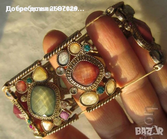 резбована гривна цвят келибар, снимка 14 - Други ценни предмети - 29276661