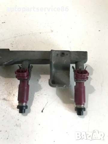 Горивна рейка с инжектори за Mazda 3 1.6 бензин 16V (2005) 195500-3310, снимка 3 - Части - 53661428