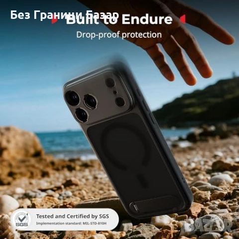 Нов Магнитен калъф SMALLRIG FilMov iPhone 17 Pro за гимбъл DJI Айфон кейс, снимка 8 - Калъфи, кейсове - 53048418