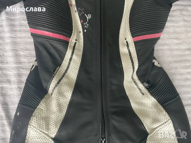 Дамски кожен цял мото екип Ixon Vortex, снимка 5 - Спортни екипи - 50497298