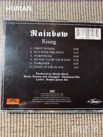 RAINBOW , снимка 5 - CD дискове - 41189593