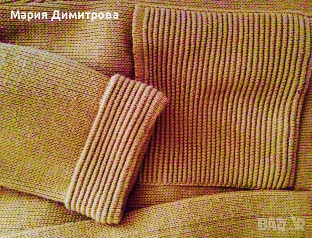 Жилетка 100% вълна - цвят горчица, снимка 11 - Жилетки - 38948007