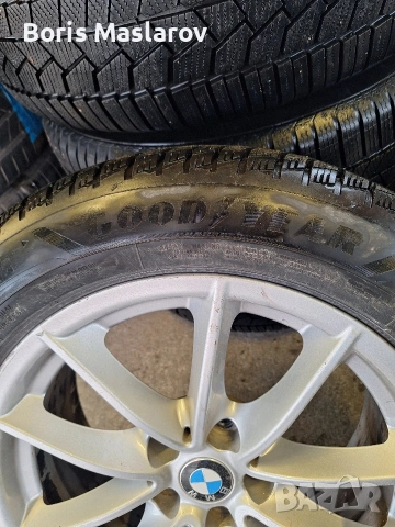 Джанти + 225 55 17 Зимни Goodyear Ultra grip Performance 3, снимка 7 - Гуми и джанти - 53575829
