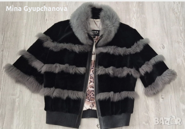 дамско късо палто от норка 