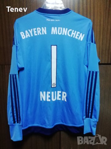 Bayern Munich Manuel Neuer Adidas оригинална футболна тениска Байерн Мюнхен Нойер , снимка 1 - Тениски - 39911209