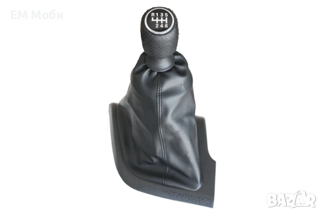 Топка кожена за скоростен лост 6 скорости с маншон за FIAT Ducato PEUGEOT Boxer CITROEN Jumper 2006+, снимка 3 - Аксесоари и консумативи - 50455613