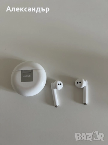 Продавам безжични слушалки HUAWEI FreeBuds 3 (Ceramic White)