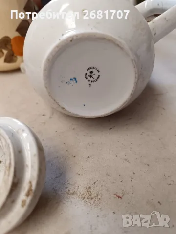 стара керамична кана , снимка 3 - Антикварни и старинни предмети - 48733024