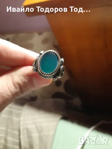 Мъжки бутиков сребърен пръстен ръчна изработка 