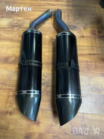 Akrapovic ауспуси подходящи за директен монтаж на YAMAHA YZF R1 2007-8, снимка 3 - Части - 48183184