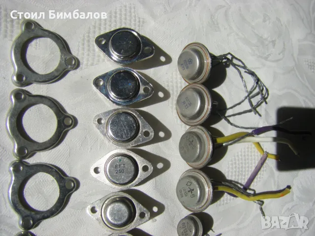Мощни западни и руски германиеви транзистори- нови и употребявани , снимка 7 - Друга електроника - 47641469