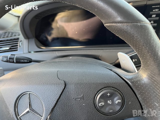 AMG волан с пера за скоростите A2214601803 - 1000лв W221 W216 W 221 W 216 CL 63 amg CL63 AMG S63 AMG, снимка 3 - Части - 39580061