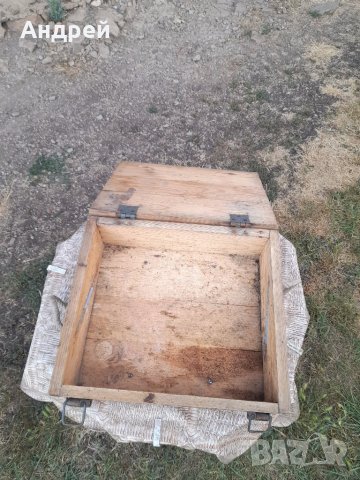 Стар военен сандък #4, снимка 5 - Антикварни и старинни предмети - 41767355