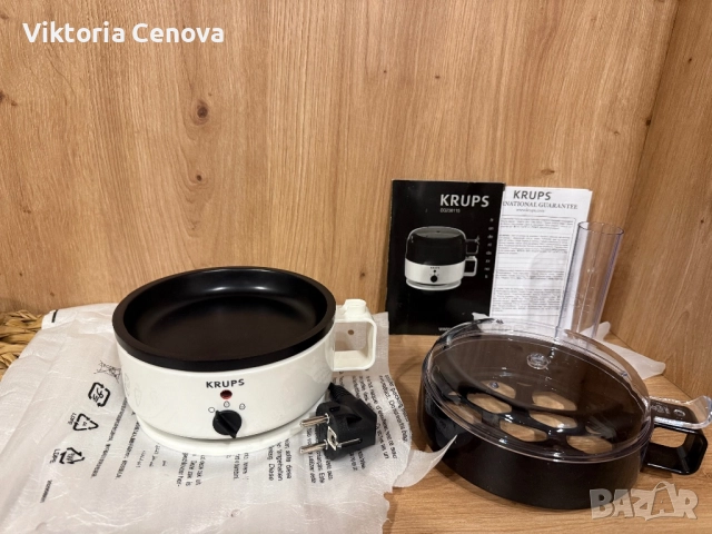 Яйцеварка, нова, Krups, снимка 4 - Други - 51439327