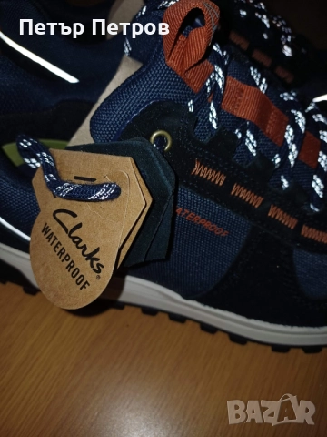 Clarks ATL Trek Walk WP мъжки туристически UK8 / EU 42, снимка 2 - Спортни обувки - 52624689