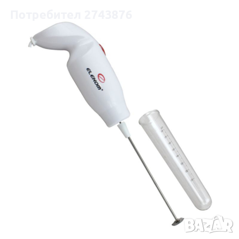 Миксер за фрапе EK- 031 N, Мерителна чашка 80 ml, 15W , снимка 4 - Блендери - 31434578