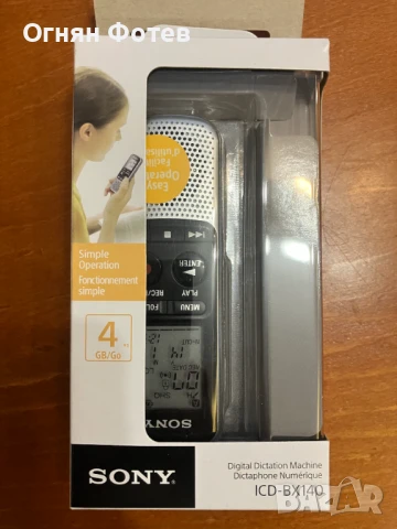 Диктофон Sony ICD-BX140