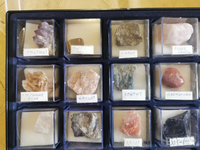 колекция минерали,кристали, снимка 3 - Колекции - 49436248