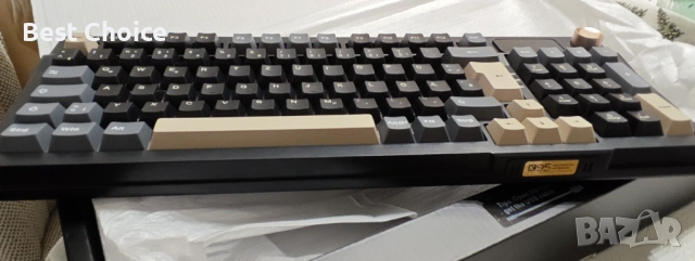 Безжична механична клавиатура RedThunder K95, TFT екран и копчета, трирежимна BT5.0/2.4GHz/USB-C, снимка 4 - Клавиатури и мишки - 53057398