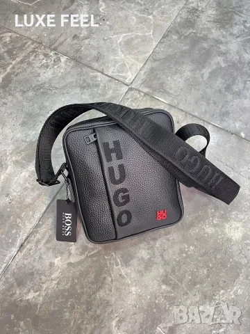 Hugo 🔹Prada 🔹 Louis Vuitton 🔹 Мъжки Чанти , снимка 10 - Чанти - 56275826