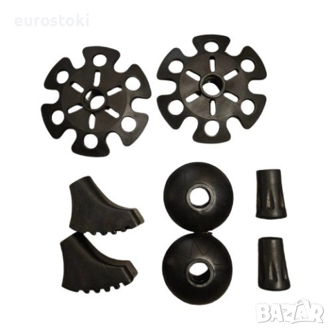 Карбонови трекинг щеки Forest tales с дръжките от корк - Сгъваеми ултра леки карбонови туристически , снимка 2 - Спортна екипировка - 52852243