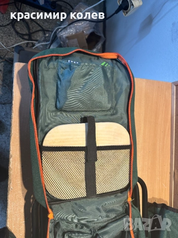 раница с вградено сгъваемо столче+прибори за хранене, снимка 8 - Екипировка - 53441714