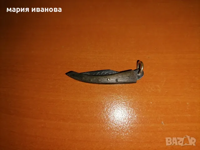 Малка ножка сойка рог стомана, снимка 2 - Ножове - 55838896