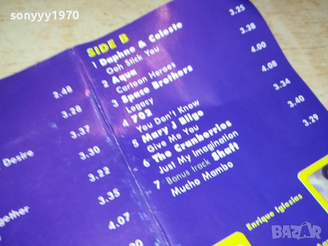 HIT MANIA 2000-ORIGINAL TAPE 1705231059, снимка 12 - Аудио касети - 40730909