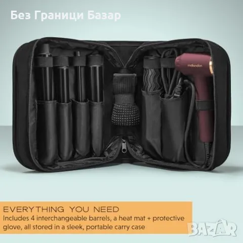 Нова 4 в 1 Професионална маша за коса с цифров дисплей и 14 настройки, снимка 8 - Маши за коса - 49511520