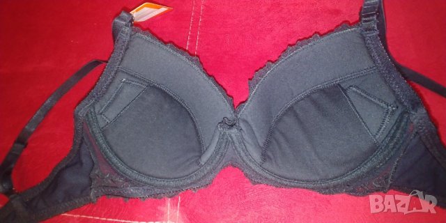 Нов черен сутиен, 80 В, снимка 4 - Бельо - 41225003