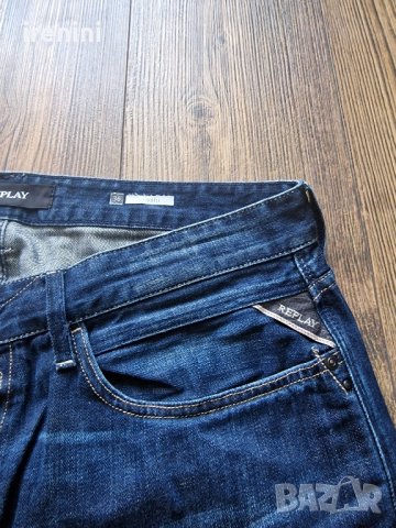 Страхотни мъжки  дънки REPLAY , размер  36ти / 34, снимка 5 - Дънки - 42172534