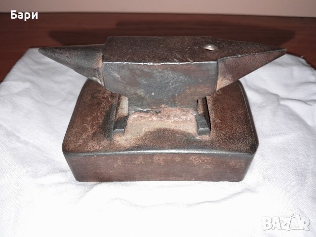 Стара малка бижутерска наковалня, снимка 4 - Други ценни предмети - 44488340