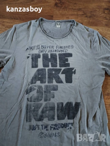 g-star the art of raw men's t shirt - страхотна мъжка тениска , снимка 2 - Тениски - 50906034