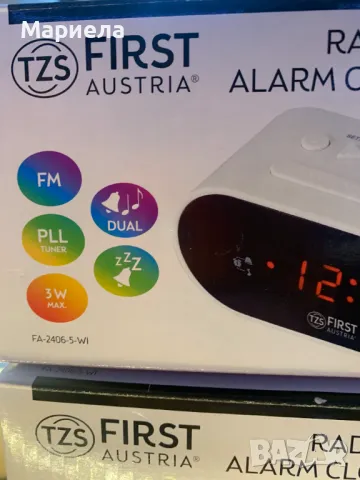 Настолен часовник/Будилник / Радио-Часовник 5W, снимка 3 - Друга електроника - 48379397