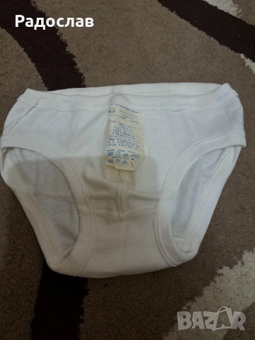 Чисто нови български памучни слипове от времето на соца , снимка 6 - Бельо - 53726367