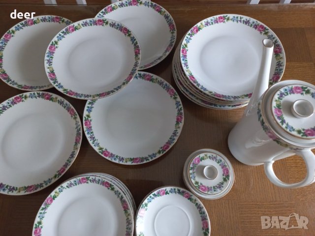 Фини полски порцеланиви чинии, снимка 7 - Чинии - 42674401