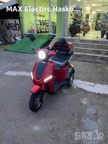 NEW  Модел Електрическа Триколка FM1-LUX 1500W -RED/BLACK, снимка 6 - Мотоциклети и мототехника - 38802842