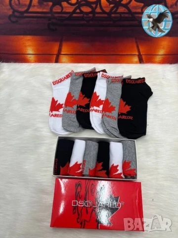 чорапи 6 чифта versace gucci tommy hilfiger Victoria's secrets lacoste , снимка 9 - Дамски чорапи - 51267026