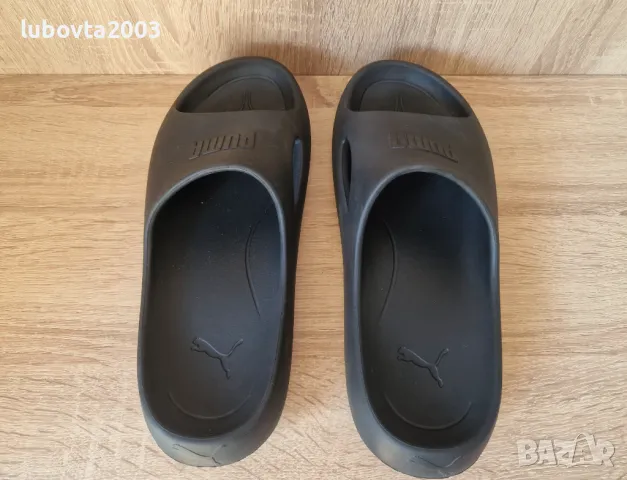 37/38 номер PUMA дамски черни оригинални чехли , снимка 3 - Чехли - 47516846